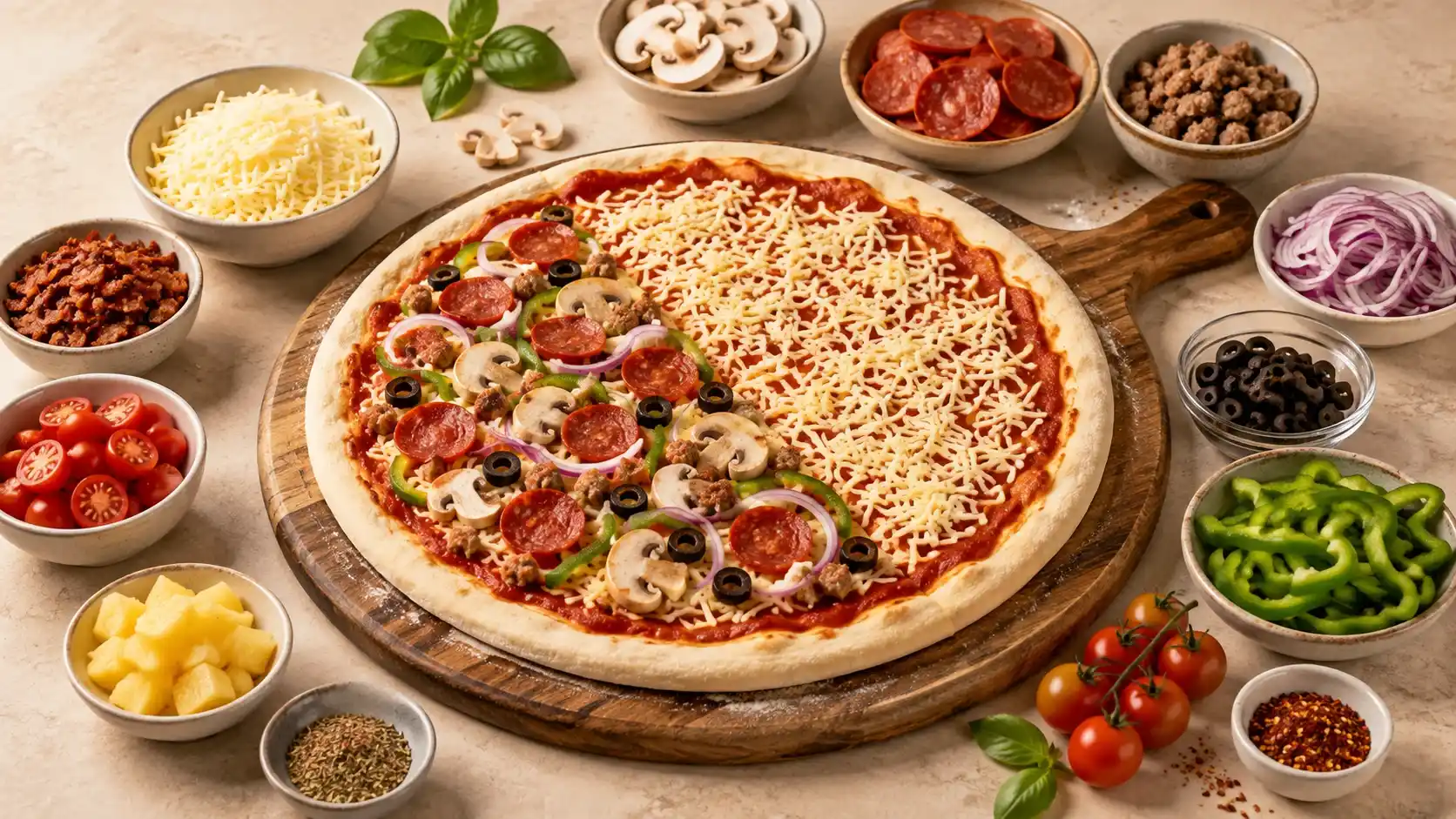 Pizza al gusto